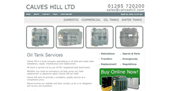 Desktop Screenshot of calveshill.com